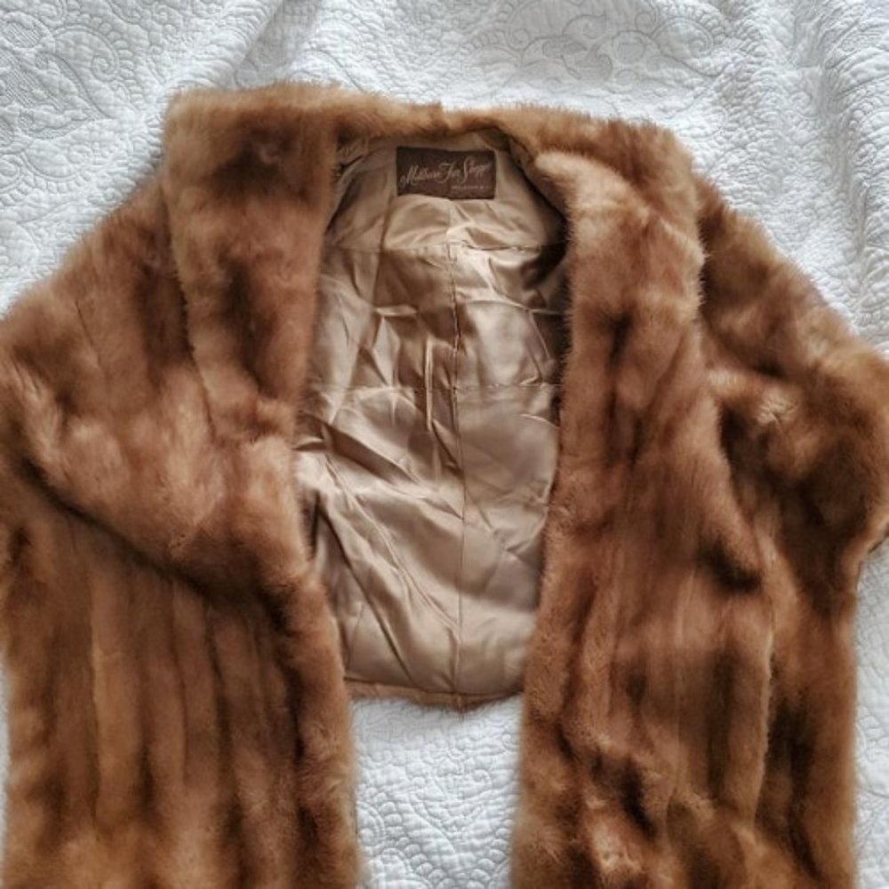 Vintage fur stole